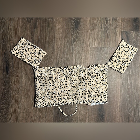 Xhilaration Other - Nwt cheetah print tube top bikini top size XL
